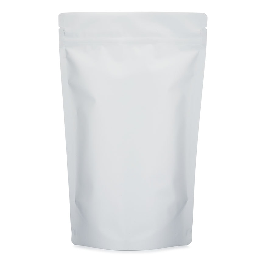 1oz White Child-Resistant Mylar Bags (1000 Qty)
