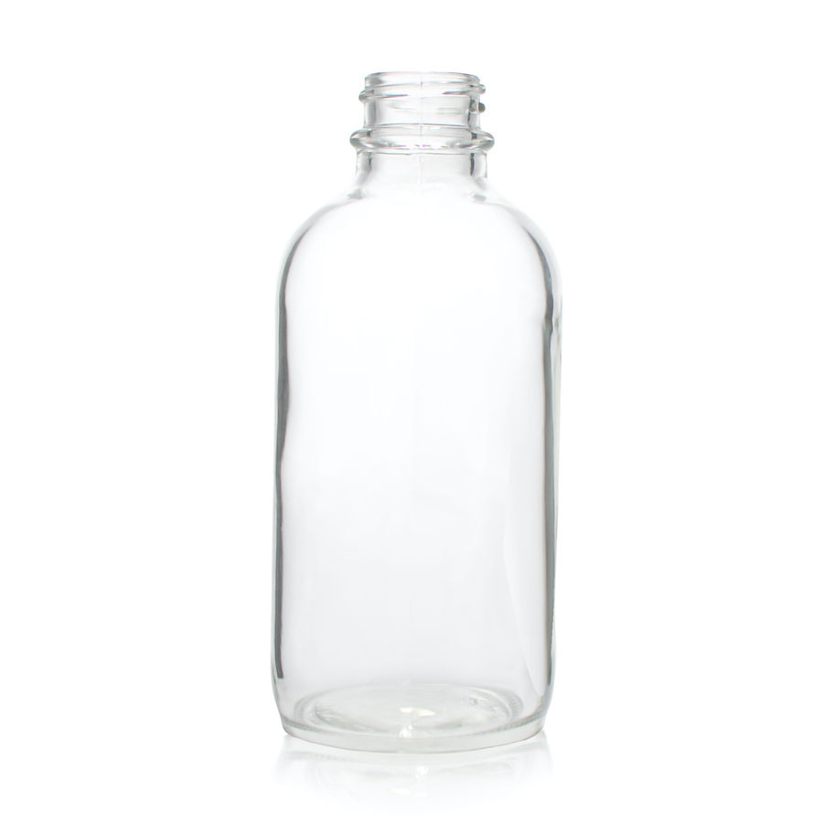 Glass Boston Round Bottles Wholesale - Brigade Packaging