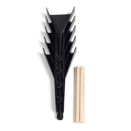 Cone Filling Funnel Tool (5-Pack) with 5 Wooden Poking Sticks