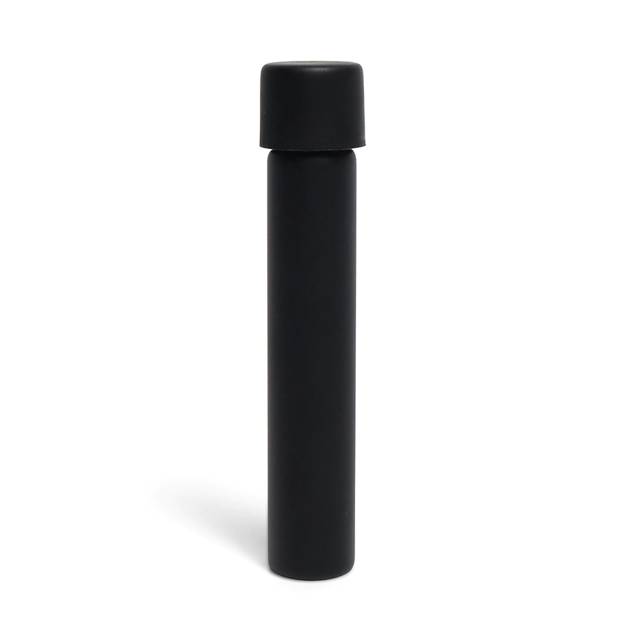 97mm Matte Smooth Black Glass Pre-Roll Tubes with CR Caps USA