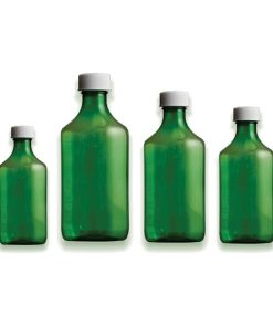 Liquid Medicine Bottles Green Wholesale