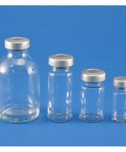 Clear Glass Serum Bottles - 100 ml x 20 mm Sterile