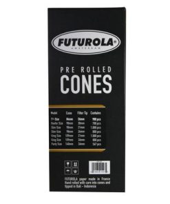 FUTUROLA Pre-Rolled Cones 84mm - Dutch Brown Paper