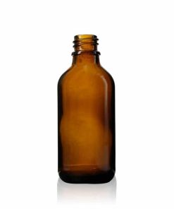 60 ml Euro Round Glass Bottle with 18-DIN Finish (240 per case)