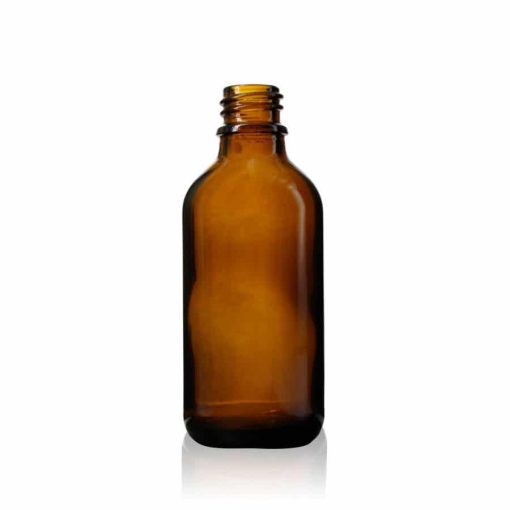 60 ml Euro Round Glass Bottle with 18-DIN Finish (240 per case)
