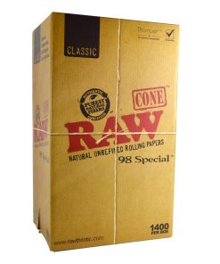 RAW Classic 98 Special Pre-Rolled Cones 98mm - Hemp Paper