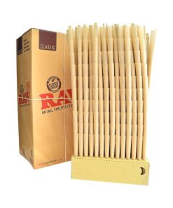 RAW Classic King Size Pre-Rolled Cones 109mm - Hemp Paper