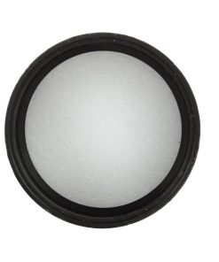 24mm 24-410 Black Ribbed (Matte Top) Plastic Cap w/Foam Liner (3-ply)