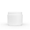 2 oz (60 gram) White Polypropylene Double Wall Straight Sided Jar