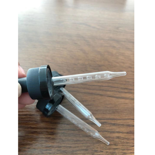 laser etched dropper usa 1/6ml 2/6ml