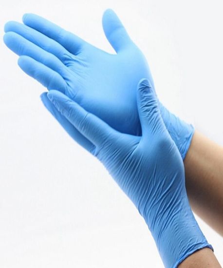 Terp Gloves Small Blue Nitrile Disposable Gloves Powderless