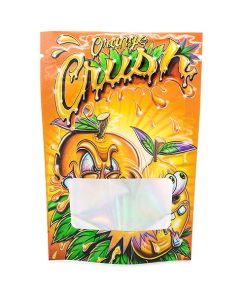 1/8oz Orange Crush Mylar Trapper Bags
