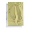 1oz Gold/Clear Mylar Dispensary Bags