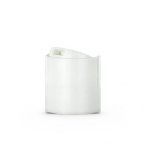 28-410 White Smooth Wall Disc Top Cap