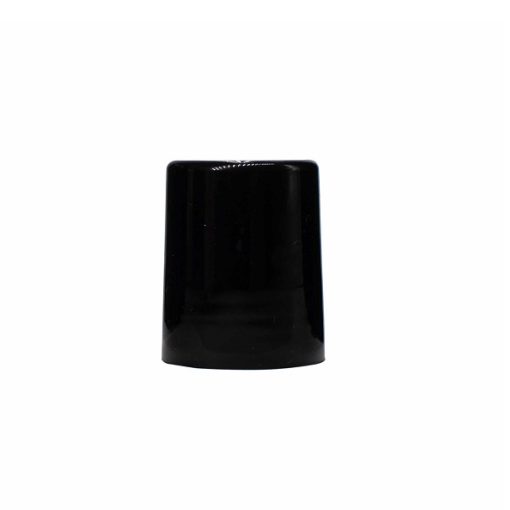 Black 28-415 PP Smooth Skirt Screw Cap and Roller Ball for 30ml Roll On Bottle