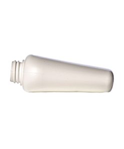 2.5 oz white MDPE plastic 22-400 malibu tube