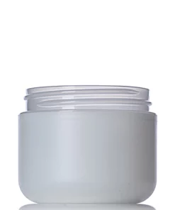 2oz frosted plastic jar