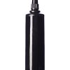 black LDPE plastic 1/2 oz tube with cap