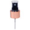 Sprayer, 24/410, Shiny Rose Gold Collar, Black Actuator, Diptube Length = 7.5"