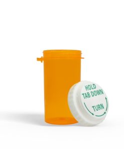 40DR Pharmaceutical Bottles and Caps