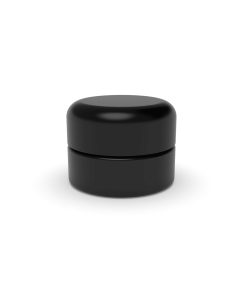 5 ml Round CR Grip ‘N Turn™ Glass Concentrate – Matte Black