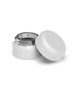 5 ml Round CR Grip ‘N Turn™ Glass Concentrate – Matte White
