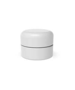 5 ml Round CR Grip ‘N Turn™ Glass Concentrate – Matte White