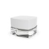5 ml Square CR Grip ‘N Turn™ Glass Concentrate – Clear White