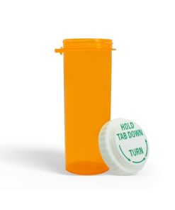 60DR Pharmaceutical Bottles and Caps