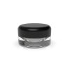 9 ml Round CR Grip ‘N Turn™ Glass Concentrate – Clear Black