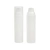 Airless Bottle, Frosted Cap, White Collar, White Body, 75mL