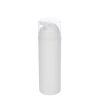 Airless Bottle, Natural Cap, White Pump, White Body, 150mL