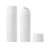 Airless Bottle, White Cap, White Pump, White Glossy Body, 150 mL