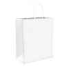 Recycled Shopping Bags – Medium (8″ x 5″ x 11″) – White