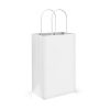 Recycled Shopping Bags – Small (5″ x 3″ x 8″) – White