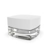 9 ml Square CR Grip ‘N Turn™ Glass Concentrate – Clear White
