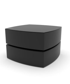 9 ml Square CR Grip ‘N Turn™ Glass Concentrate – Matte Black