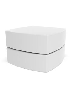 9 ml Square CR Grip ‘N Turn™ Glass Concentrate – Matte White