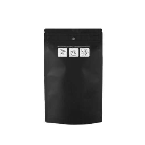 Black 5.00″ x 8.00″ Child Resistant Pouches