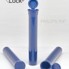 PHILIPS RX® 116 mm Opaque Blueberry CR Pop Top Pre-Roll Tubes