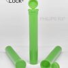 PHILIPS RX® 116 mm Opaque Lime CR Pop Top Pre-Roll Tubes