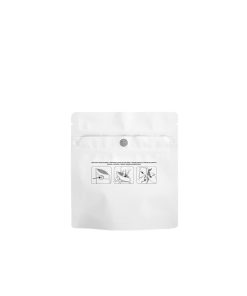 White 4.50″ x 4.98″ Child Resistant Pouches