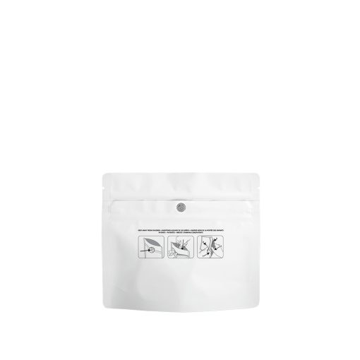 White 6.02″ x 5.16″ Child Resistant Pouches