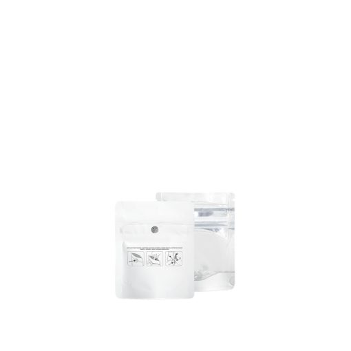White/Clear 3.62″ x 4.50″ Child Resistant Pouches