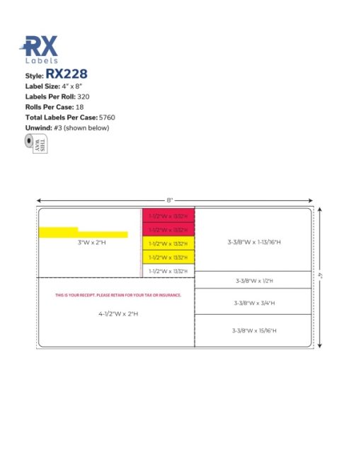 RX-228 Prescription Label
