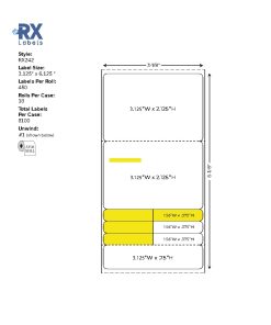 RX-242 Prescription Label