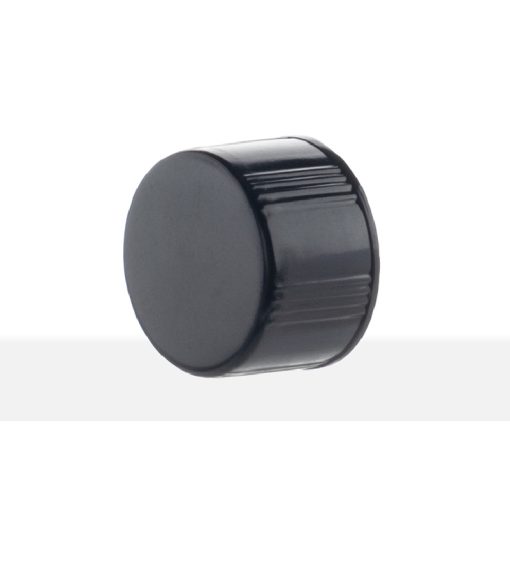 13-425 Black Phenolic Cap with Tri-Foil Liner