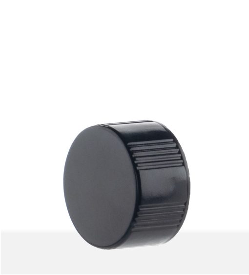 15-425 Black Phenolic Cap with Tri-Foil Liner