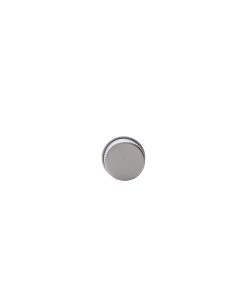18-410 Silver Aluminum Screw Top Cap