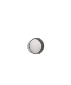 24-410 Silver Aluminum Screw Top Cap
